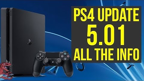 PS4 Update 5.01 OUT NOW! ALL INFO & Paris Games Week Plans (PS4 5.01 Update - PS4 New Update)