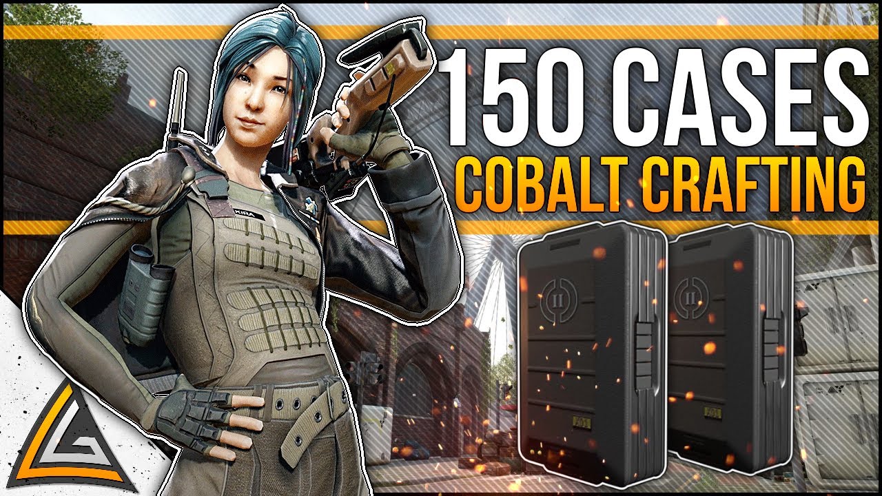 Dirty Bomb | Opening 150 Cases & Cobalt Crafting!
