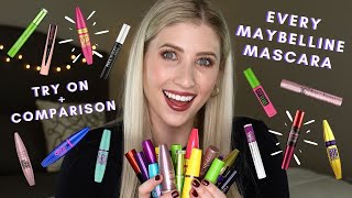 *NEW* MAYBELLINE VOLUM' EXPRESS COLOSSAL WATERPROOF MASCARA + ALL DAY WEAR TEST | MagdalineJanet