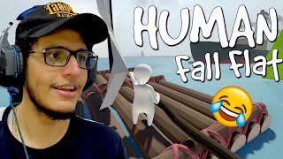 Noobs Go on a Sea Adventure in HUMAN FALL FLAT [Funny Moments] with @DhiruMonchik screenshot 5