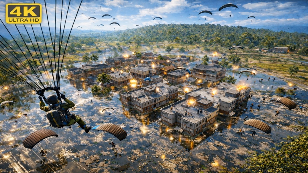 PUBG: 4K : RTX5090 - AMD 9800x3D - 64GB RAM - GAMEPLAY! (No Commentary)