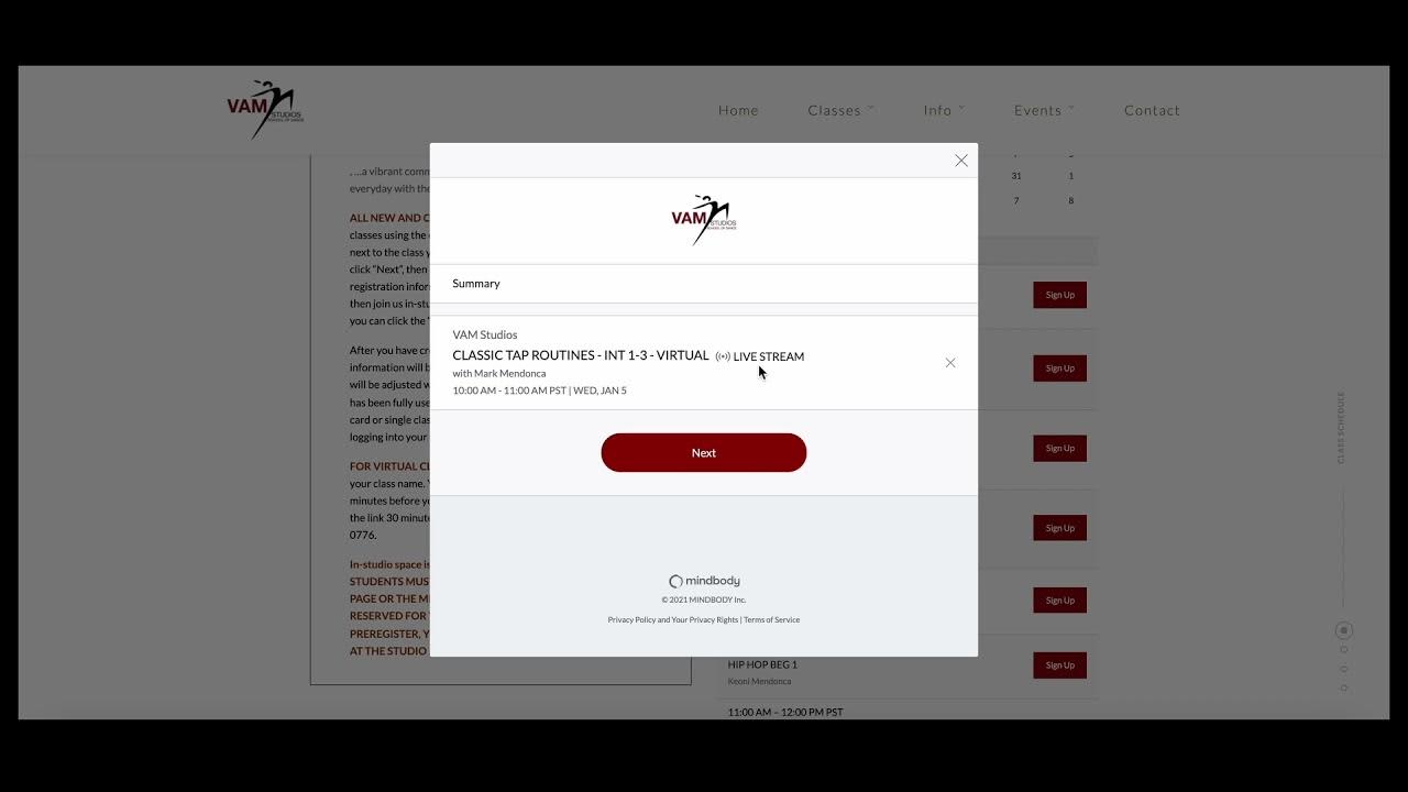 VAM Studios Login Register Video Tutorial YouTube