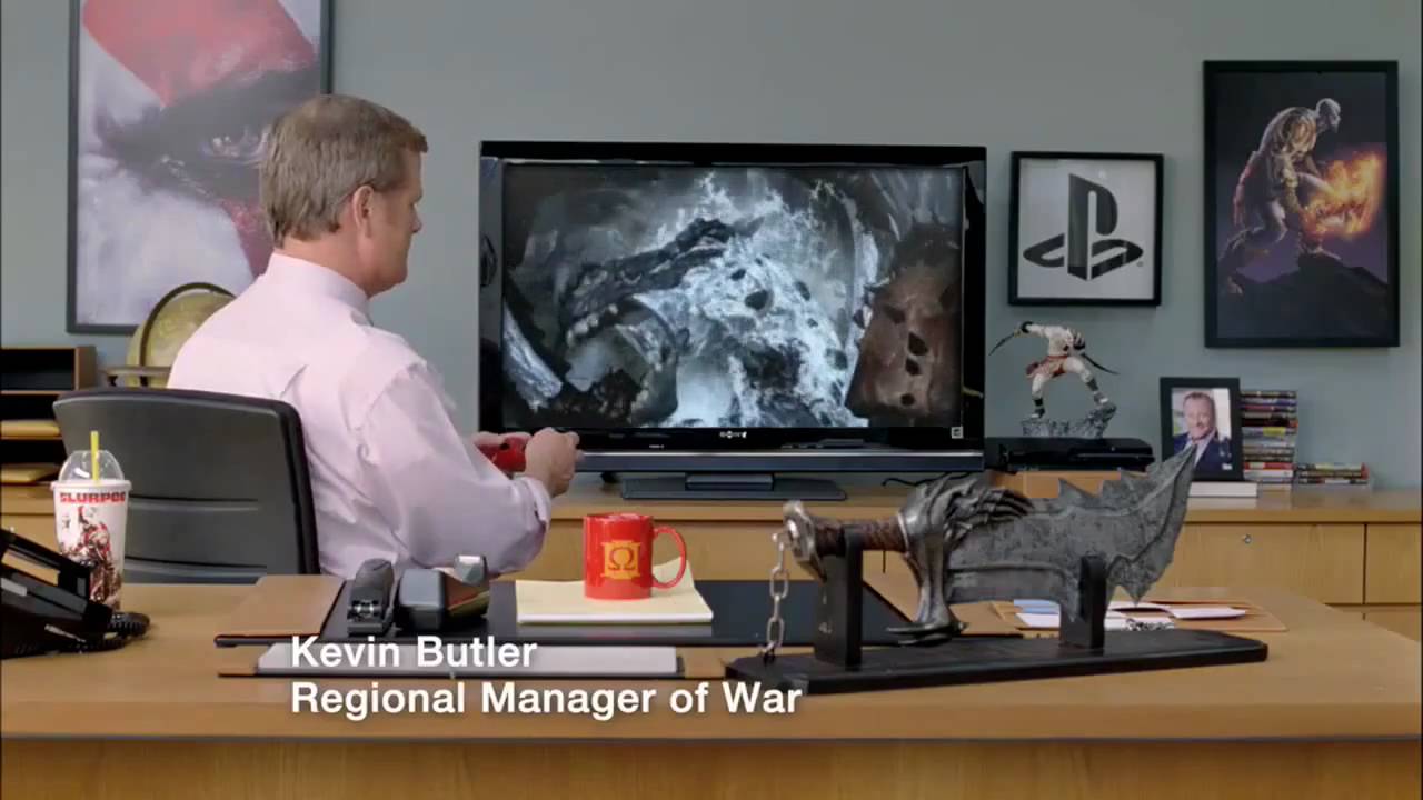 Kevin Butler - God Of War 3 'It Only Does Epic Trilogies' - HD