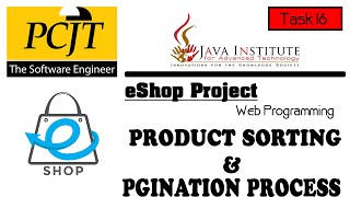Celebrity Web Project Task 16 | Java Institute | 1st Year | eShop @Java Institute for Advanced Technology Wealth