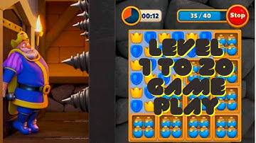 Royal Match level 1 2 3 4 5 6…20 Royal Match GamePlay