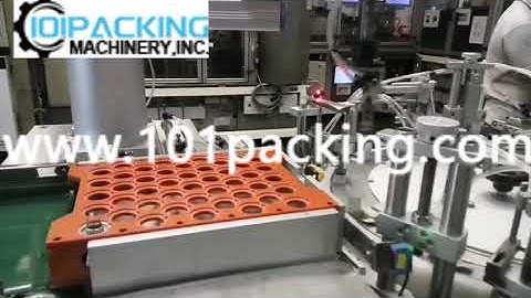 Tray by tray robot hand sorting feeding rotary vertical automatic cartoning machine encasing line