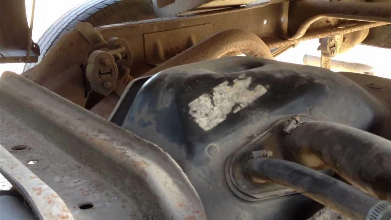 How to replace a fuel pump on a 1500 DODGE RAM - YouTube