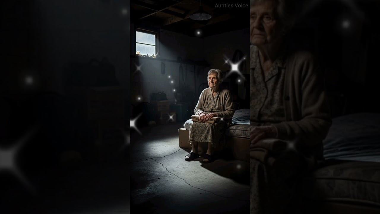 An 80-Year-Old Mother Forced to Sleep in the Garage by Her Son 