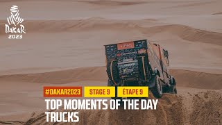 Trucks Top moments - Stage 9 - #Dakar2023