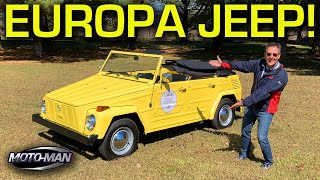 I drove a 1973 VW Thing in a classic car rally & won an award!