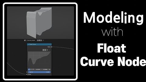 Mesh Deformation using float curve node (Blender)