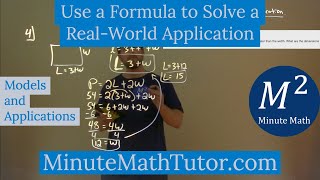 Celebrity Use a Formula to Solve a Real World Application | College Algebra Profile