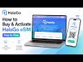 How to Buy &amp; Activate an eSIM for Travel | HalaGo Step-by-Step Guide