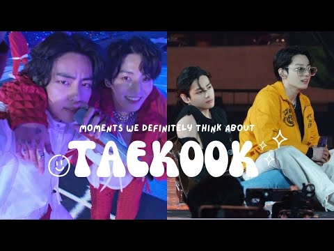 Taekook behind the scenes and on stage PTD Concert!