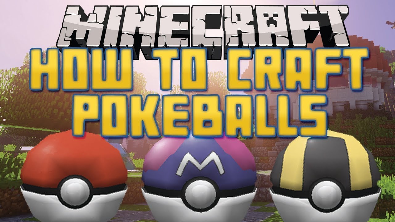 How To Make Pokeballs In Pixelmon! - YouTube