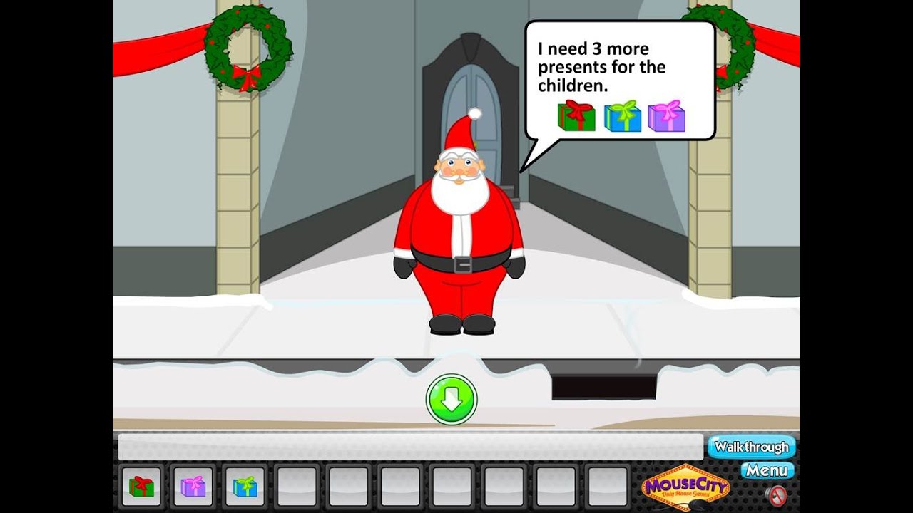 Downtown Escape Christmas Walkthrough {MouseCity}