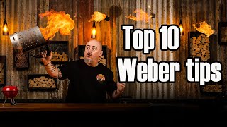 Weber charcoal set up and tips to get you start cooking like a pro.