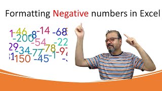 Accounting number format -Displaying Negative Numbers