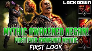 TWD RTS: Mythic Awakened Negan, First Awakened Character The Walking Dead: Road to Survival Leaks