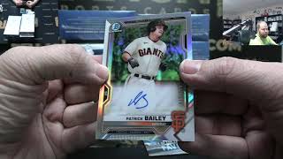2021 Bowman Baseball Jumbo HTA 8 Box Case Break #16