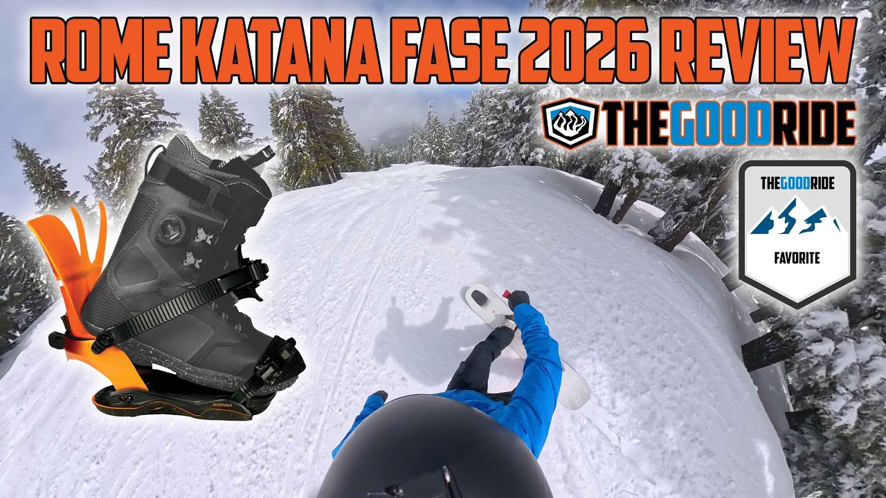 Rome Katana AW FASE 2026 Snowboard Binding Review vs. Jones