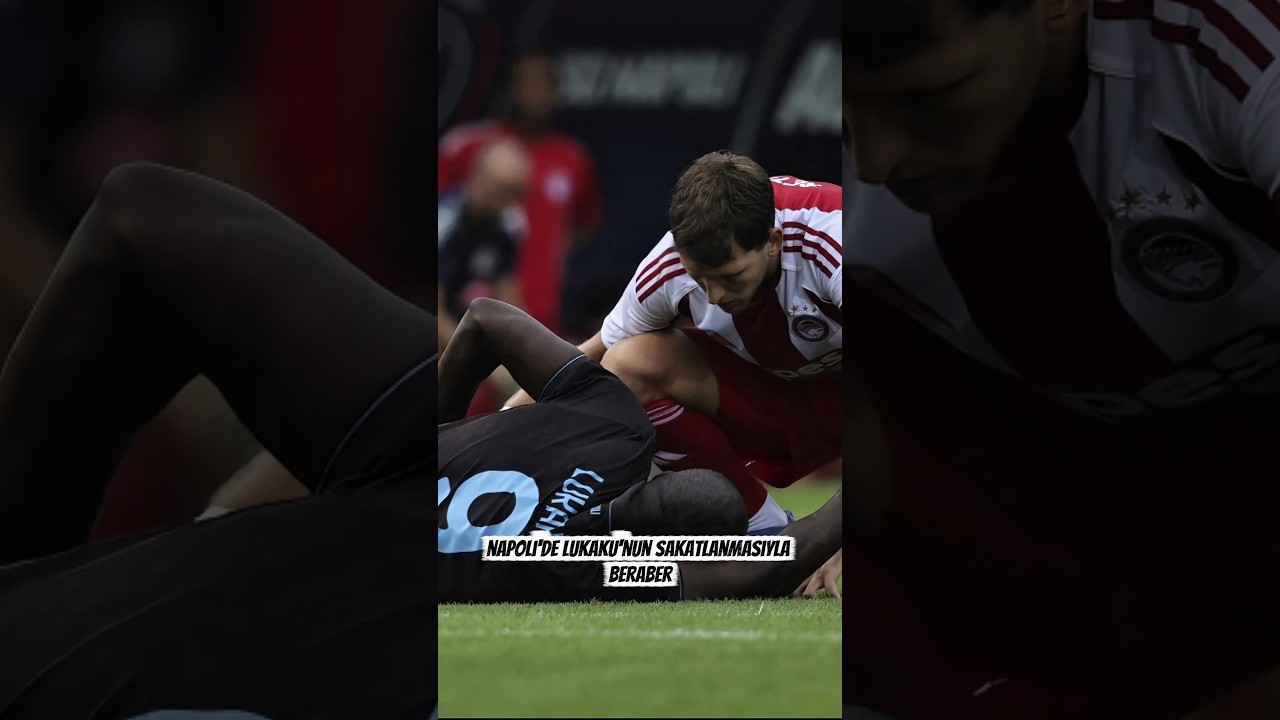 Lukaku sakatlandı. Napoli santrafor arıyor.