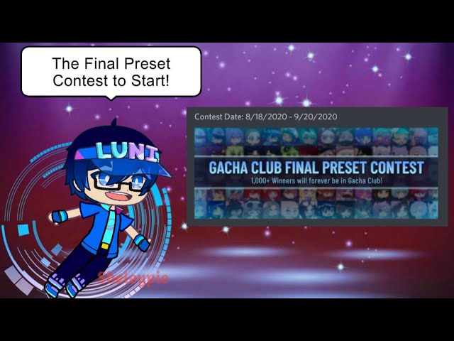 Enter the GACHA CLUB Editing Contest