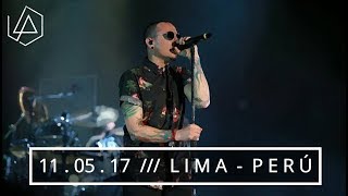 Video thumbnail of "Roads Untraveled Fallout Intro / Talking To Myself / Burn It Down [Live from Lima] - Linkin Park"