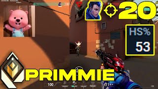 Primmie With 53% Hs Rate - Primmie Apac