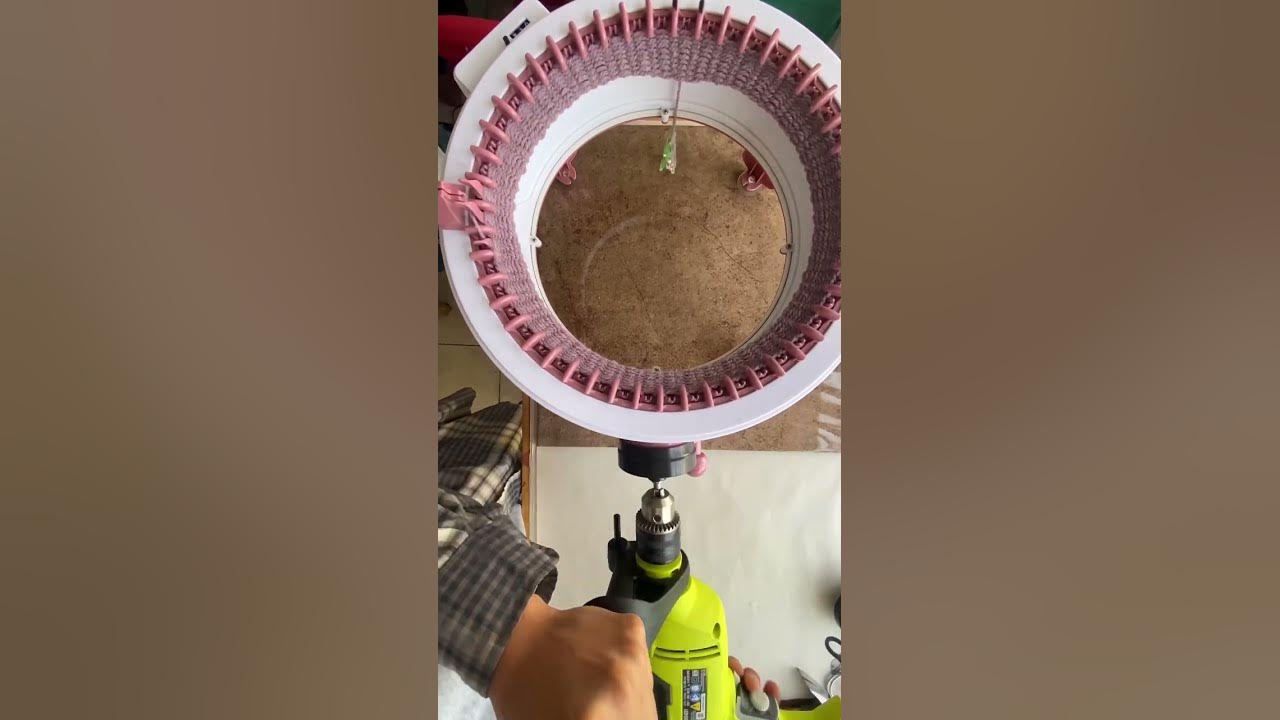 Sentro knitting machine Amazon finds drill adapter YouTube