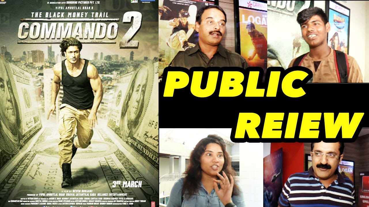 Commando 2 First Day First Show Public Review