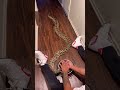 My Giant Burmese Python Loves Drinking From My Hand, Must See Video! 🤩🐍