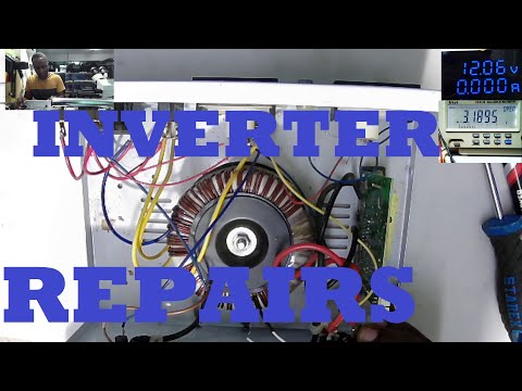 Tutorial de reparo do inversor Super Star SI 300VA 12VDC para 22VAC!!