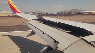 WN1403 Southwest Airlines Boeing 737-700 KLAS-KPHX Part 2