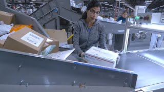 US Postal Service Braces For Busy Holiday Season