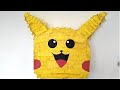 Birthday party prepration - Part 1/ Pokemon theme party/ Pikachu Pinata making at home/Pinata Part-1