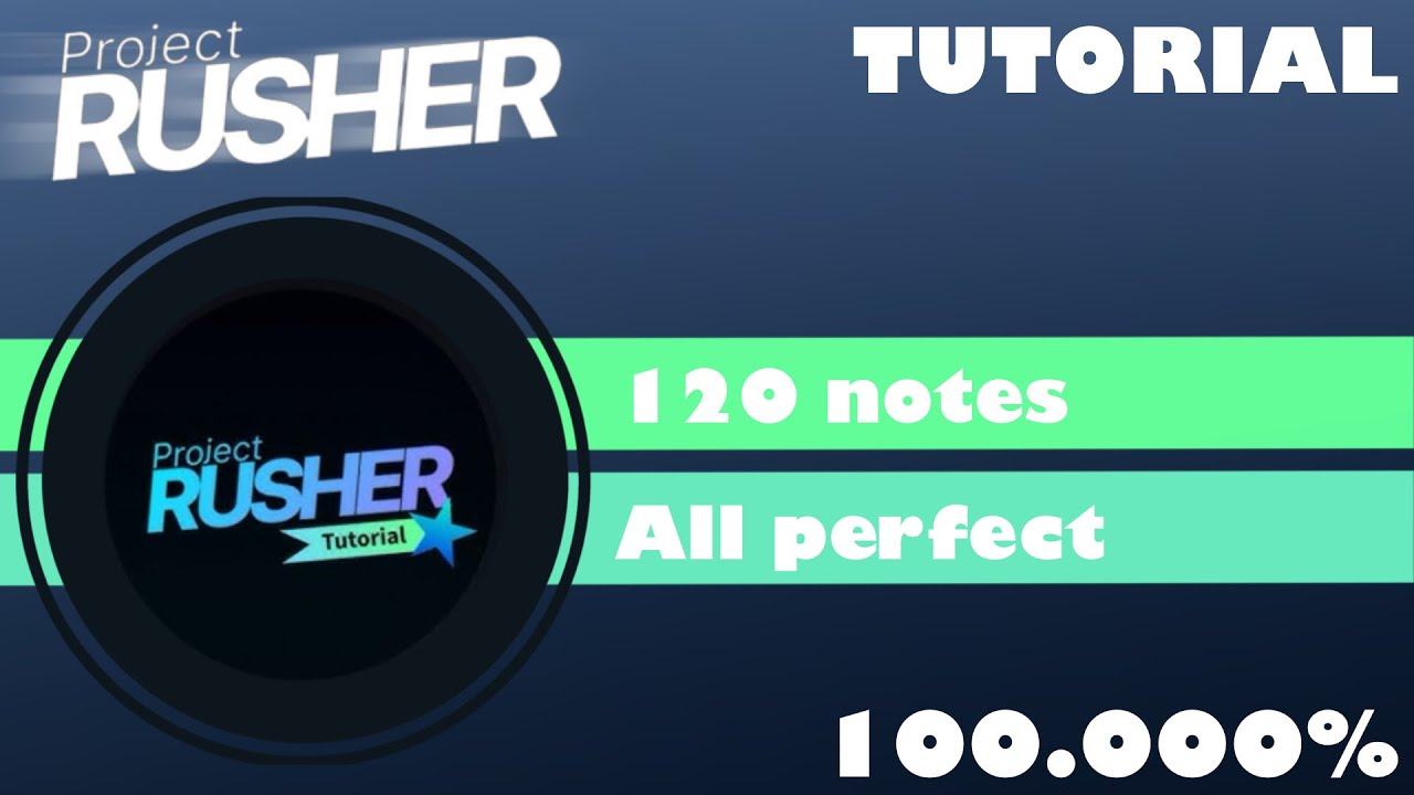 TUTORIAL 100% PERFECT [EXPOSITION 1] - Project: RUSHER - YouTube