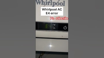 #short #E4 error whirlpool AC
