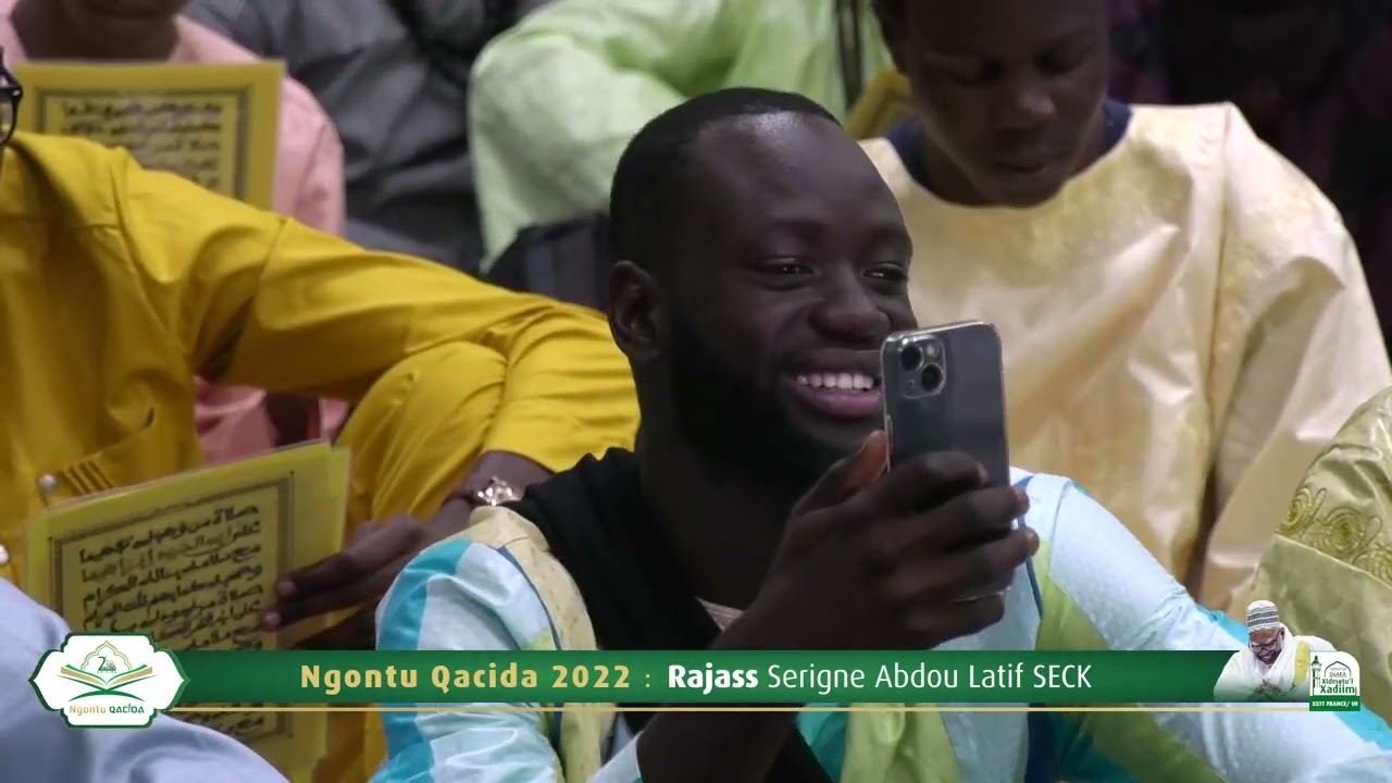 Rajass Serigne Abdou Latif SECK Ngontu Xacida Marseille, le 25 Juin 2022