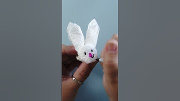 Easter Decor Idea - Bunny Napkins
