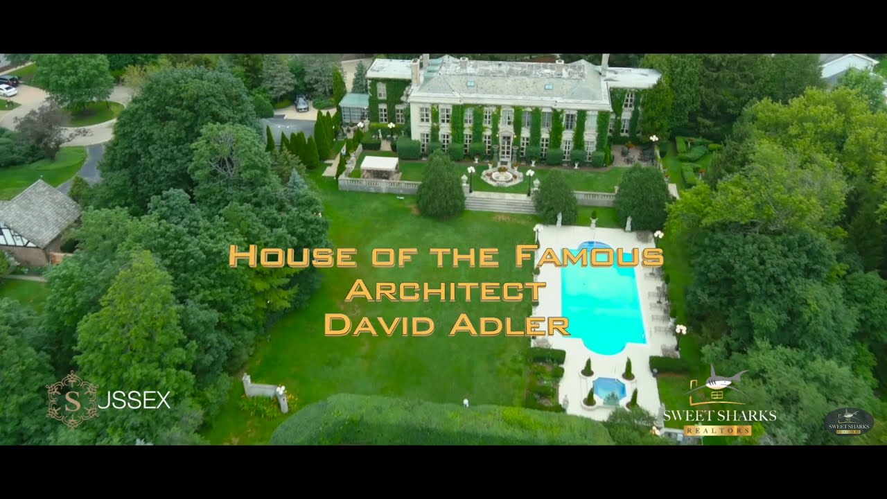 David Adler's house on Sussex ln in Lake Forest