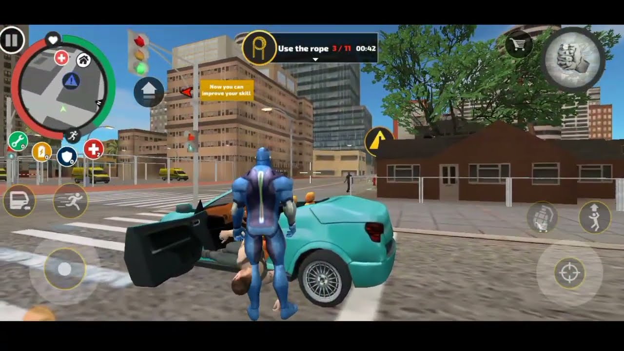 Rope Hero Vice Town Game रोप हीरो वाइस टाउन गेम Rope Hero Vice Town