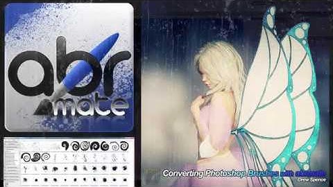 Converting Photoshop Brushes with abrmate tutorial