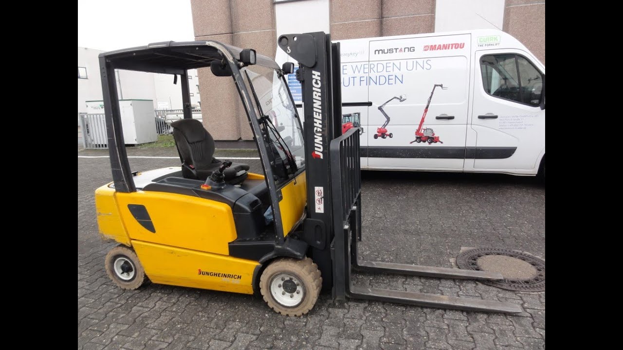 Used Jungheinrich Efg 3 3f435 Batt 14 Elektro 4 Rad Stapler Mit Triplex Mast Sale Buy Sale Second Hand Forklifts