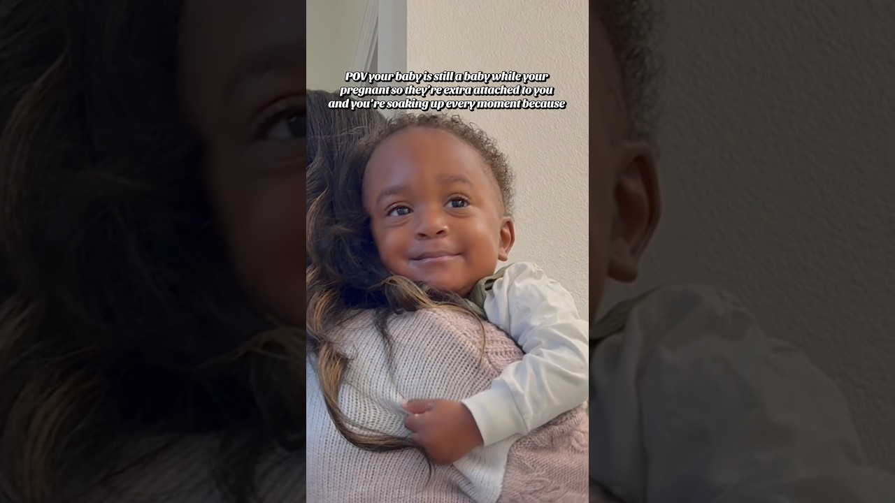 Our baby soon won’t be the only baby in the house 😩🥹🥰