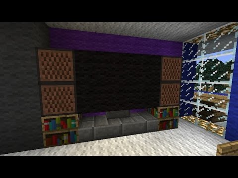 How to make a working TV in Minecraft 1.12! NO MODS! - YouTube