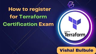 how to register  for terraform associate certification exam | terraform certification