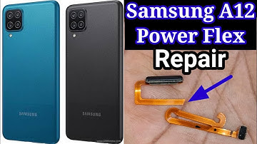 Samsung Galaxy A12 Power Botton Repair | samsung a12 power button jumper | samsung galaxy a12