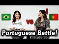 Brazilian Portuguese vs European Portuguese PRONUNCIATION Differences!! (How DIFFERENT are they)