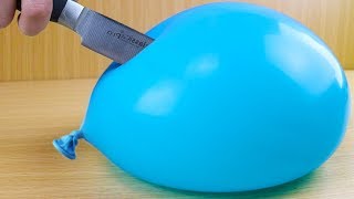 WATER BALLOON THAT NEVER POPS!! (IMPOSSIBLE CHALLENGE)